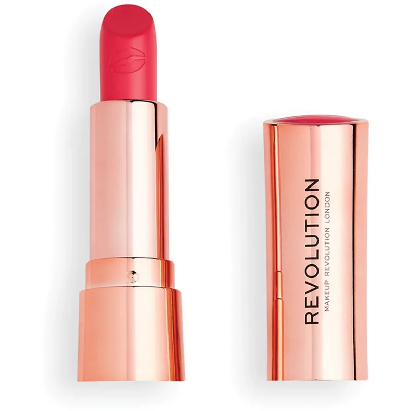Suoraan Valmistajalta Makeup RevolutionSatin Kiss LipstickCutie 3,5 g
