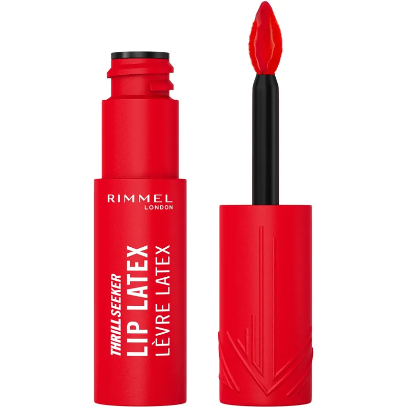 Tukkuhinta Rimmel LondonThrill Seeker Lip Latex Liquid Lipstick 350 Spicy 6 ml350 Spicy 6 ml