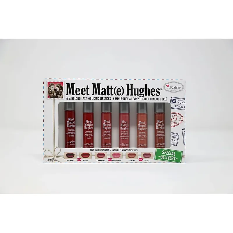 the BalmMeet Matte Hughes 6-pc Mini Lip KitSpecial Delivery 7,2 ml Suosittu