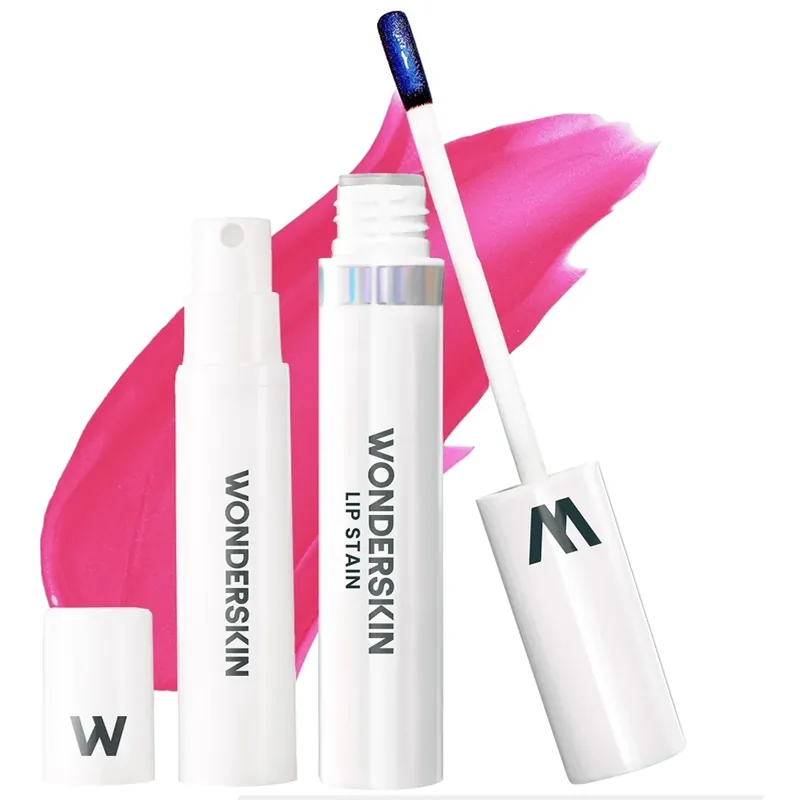 WonderskinWonder Blading Peel & Reveal Lip Stain KitNeon Rose 4 ml Suosittu