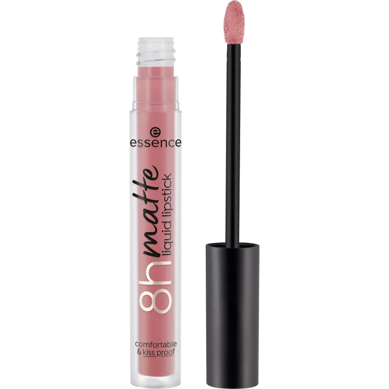 Flash-Tarjous essence8H Matte Liquid Lipstick04 Rosy Nude 2,5 ml