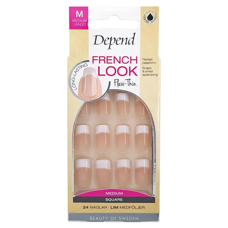 DependFrench Look Beige Square Medium Kuuma Tarjous