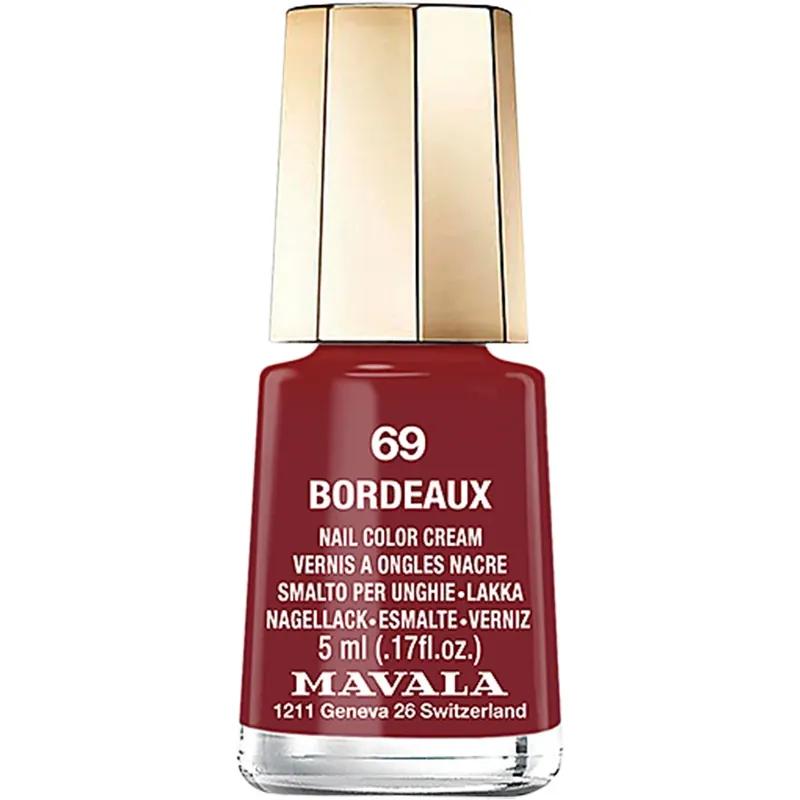 MavalaNail Color Cream69 Bordeaux 5 ml Asiakkaiden Suosikki