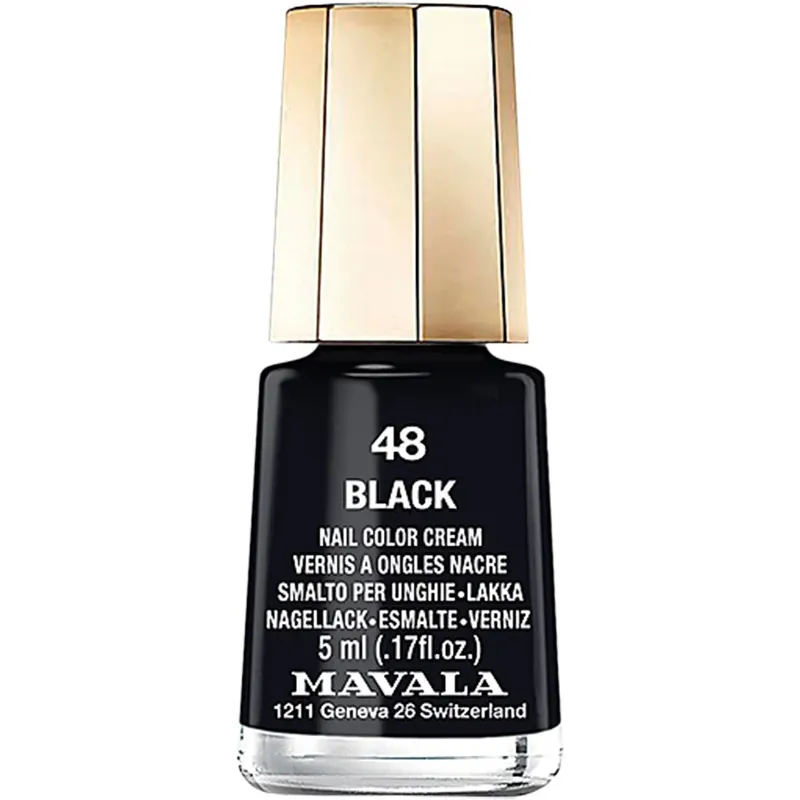 MavalaNail Color Cream48 Black 5 ml Rajoitettu Tarjous