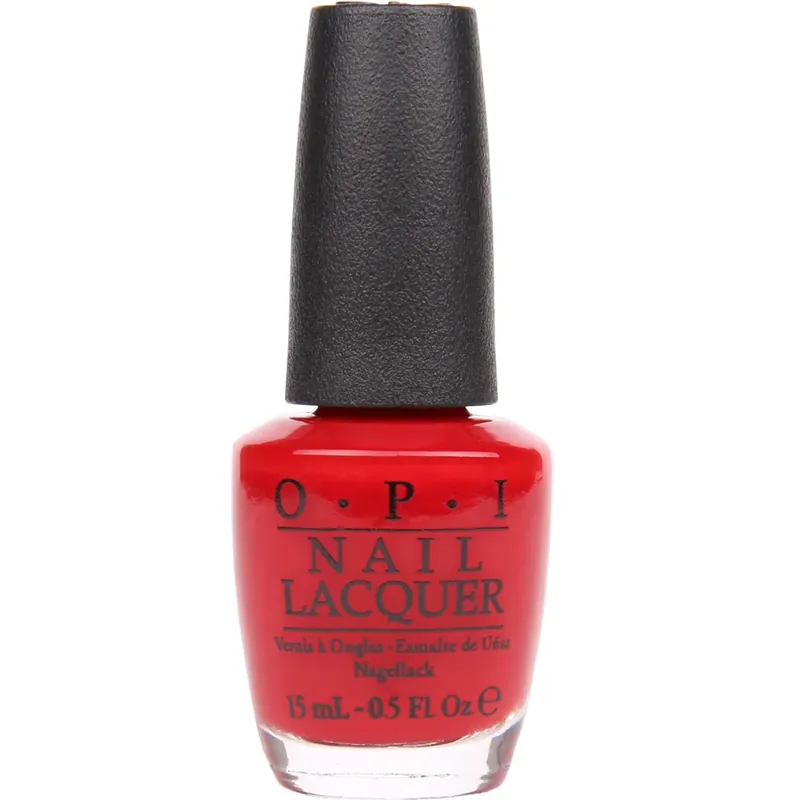 Pikatoimitus OPINail LacquerRed Hot Rio 15 ml