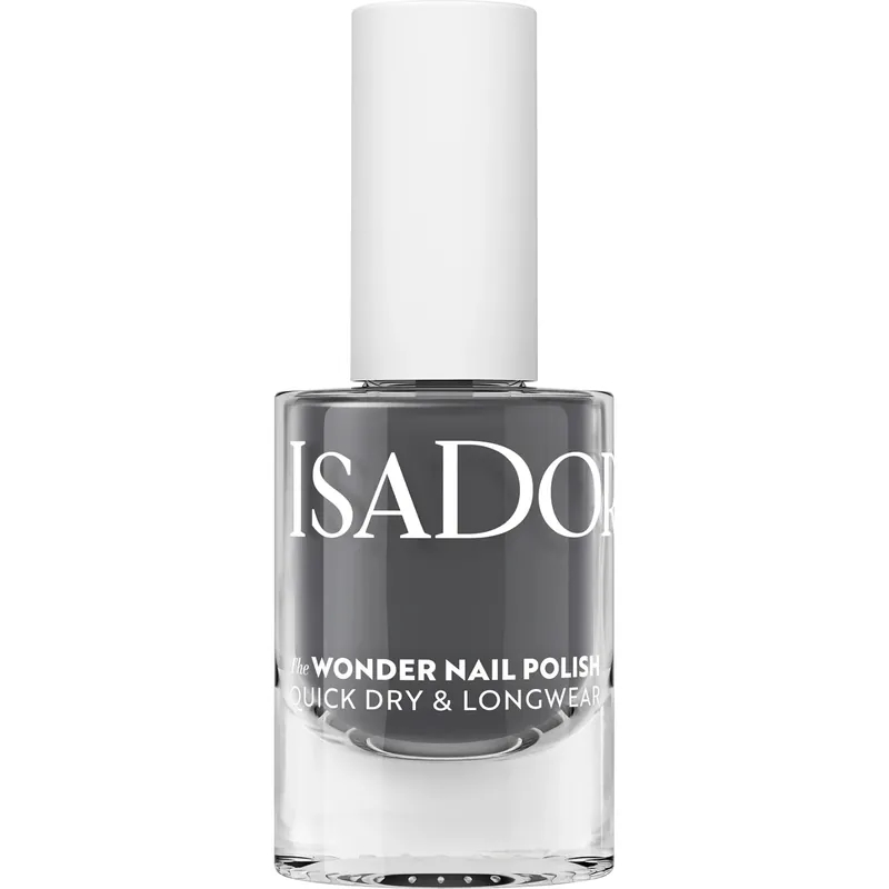 Sertifioitu IsaDoraThe Wonder Nail Polish Quick dry & LongwearGraphite Grey 5 ml
