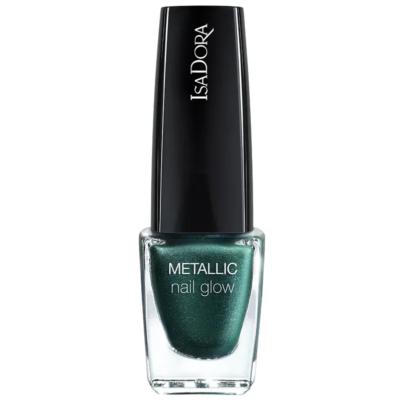 Edullinen Hinta IsaDoraMetallic Nail GlowCosmic Green 6 ml