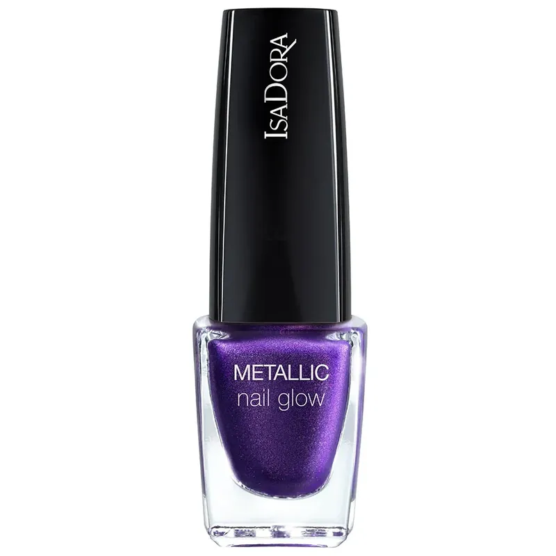 IsaDoraMetallic Nail GlowPurple Passion 6 ml Sertifioitu