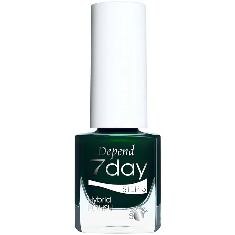 Uusi Kokoelma Depend7day Hybrid PolishSparkles Green 5 ml