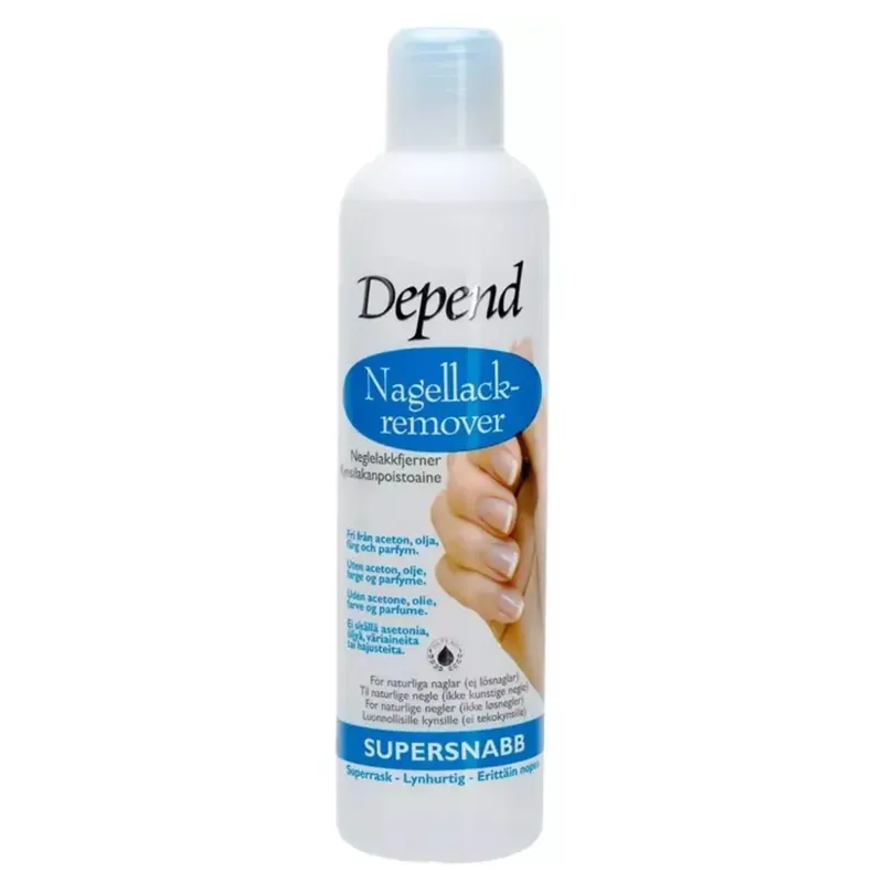 Alennettu Hinta DependNail Polish RemoverSuper Quick 250 ml