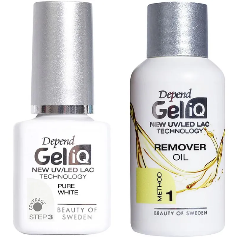 DependGel IQ White & Remover Oil Set Löytö
