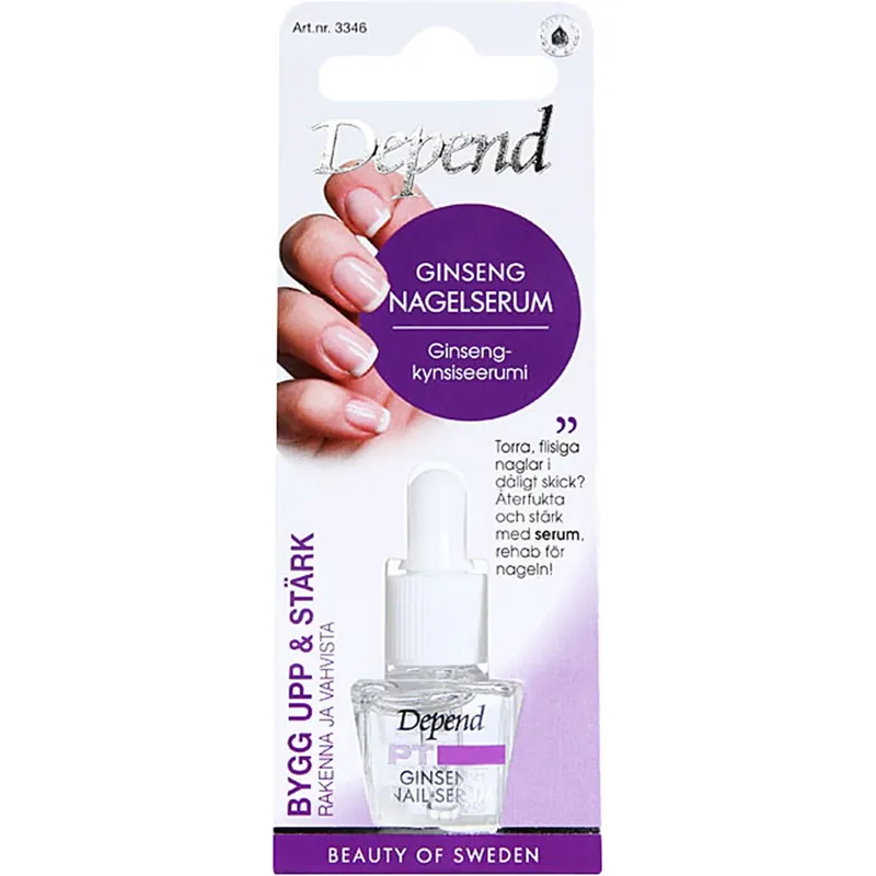 Turvallinen Maksu DependGinseng Nail Serum