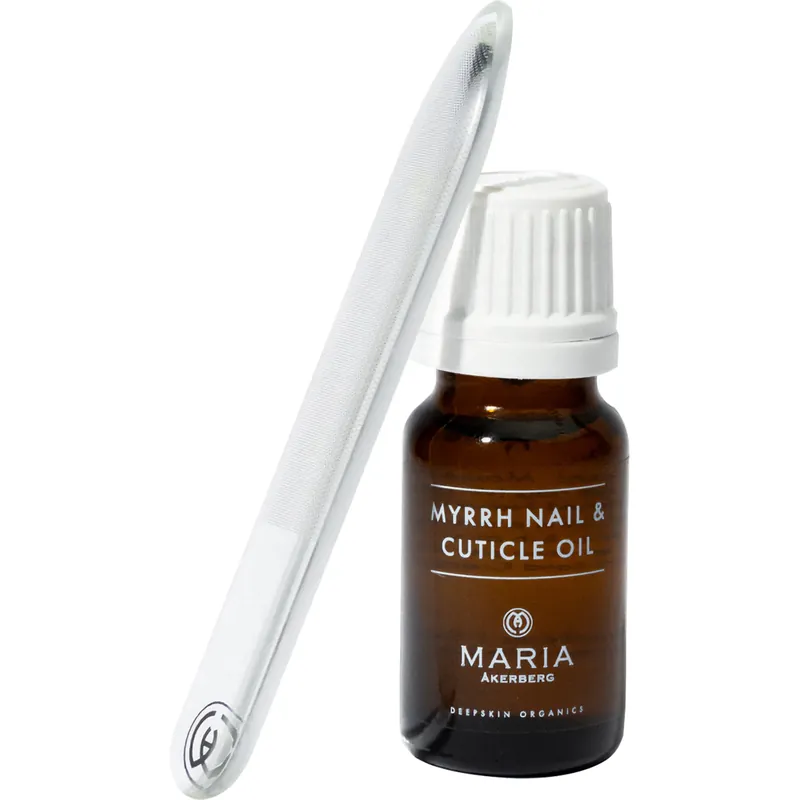 Maria ÅkerbergHealthy Nail HeroesNail Buffer Glass Myrrh Nail & Cuticle Oil Eniten Myyty