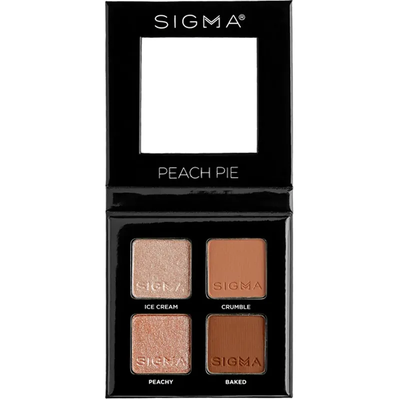 Sigma BeautyEyeshadow QuadPeach Pie 4 g Halpa