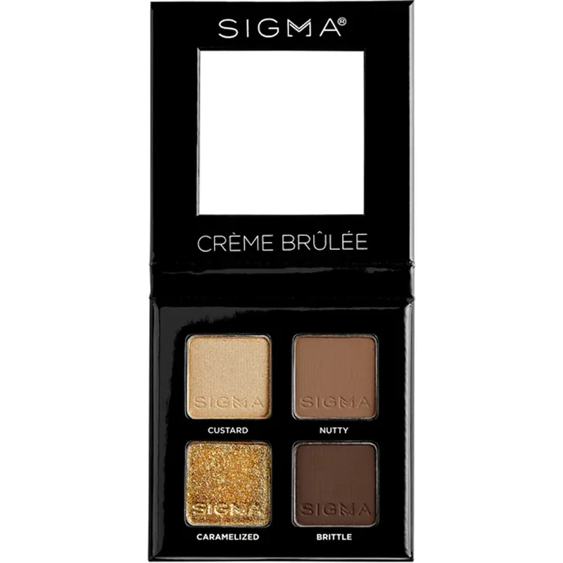 Sigma BeautyEyeshadow QuadCrème Brûlée 4 g Viikonlopputarjous