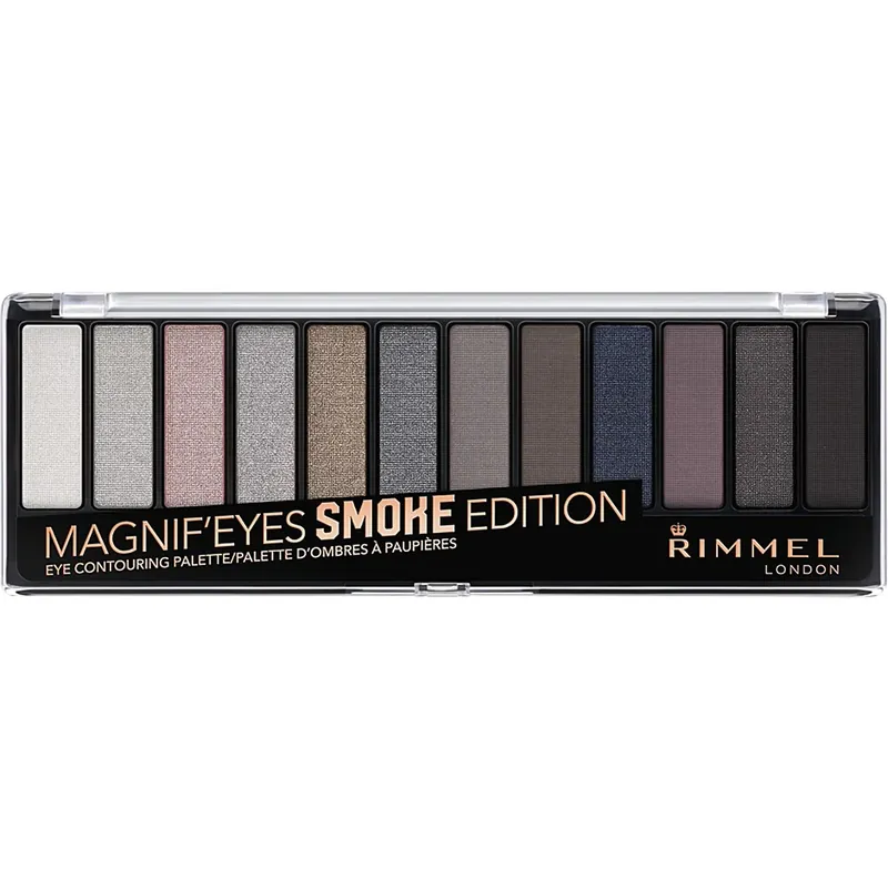 Tilaa Nyt Rimmel LondonMagnifeyes Eyeshadow Palette003 Smokey Edition 14 g