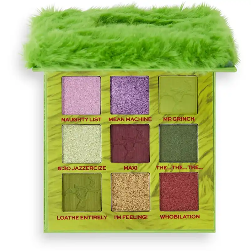 Makeup RevolutionThe Grinch x Revolution MeanOne Shadow Palette Alennus