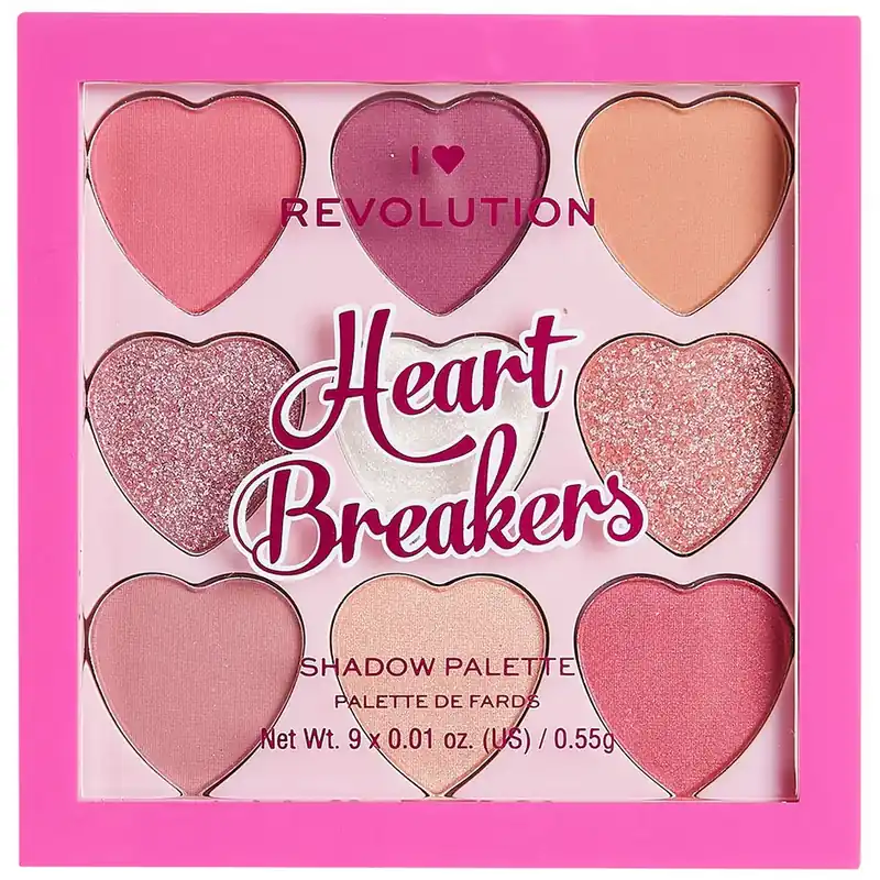 Makeup RevolutionI Heart Heartbreakers Sweetheart Eyeshadow Palette Suosittu