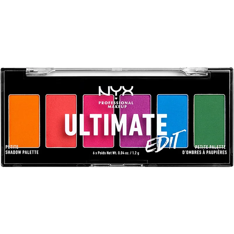 NYX Professional MakeupUltimate Shadow Palette Petit EditionBrights 7 g Nopea Toimitus