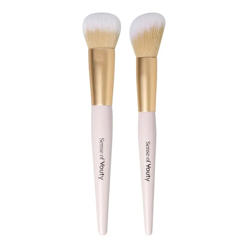 Asiakkaiden Suosikki Sense of YoutyFace Sculpting Brush DuoFoundation Brush 106 & Contour Brush 201