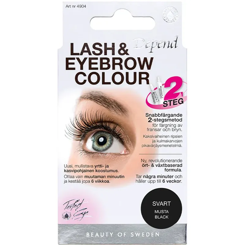 DependLash & Eyebrow ColourBlack 9 ml Edullinen Hinta