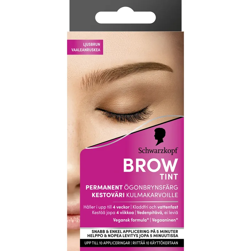 Viimeinen Mahdollisuus SchwarzkopfBrow TintLight Brown 1 pcs