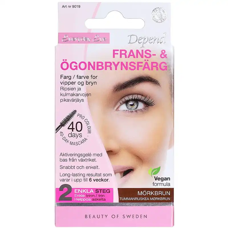 DependLash & Eyebrow ColourDark Brown 1 pcs Tilaa Nyt