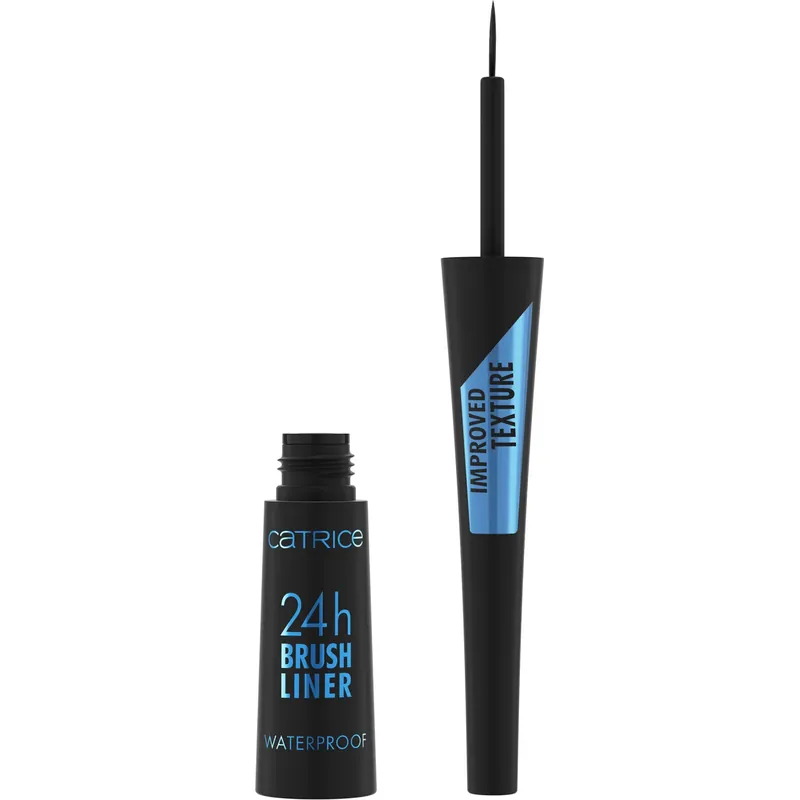 Erikoistarjous CatriceH Brush Liner Waterproof010 Ultra Black Waterproof 3 ml