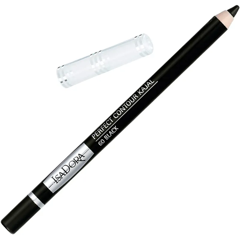 Uutuus IsaDoraPerfect Contour Kajal60 Black 1,2g 1 g