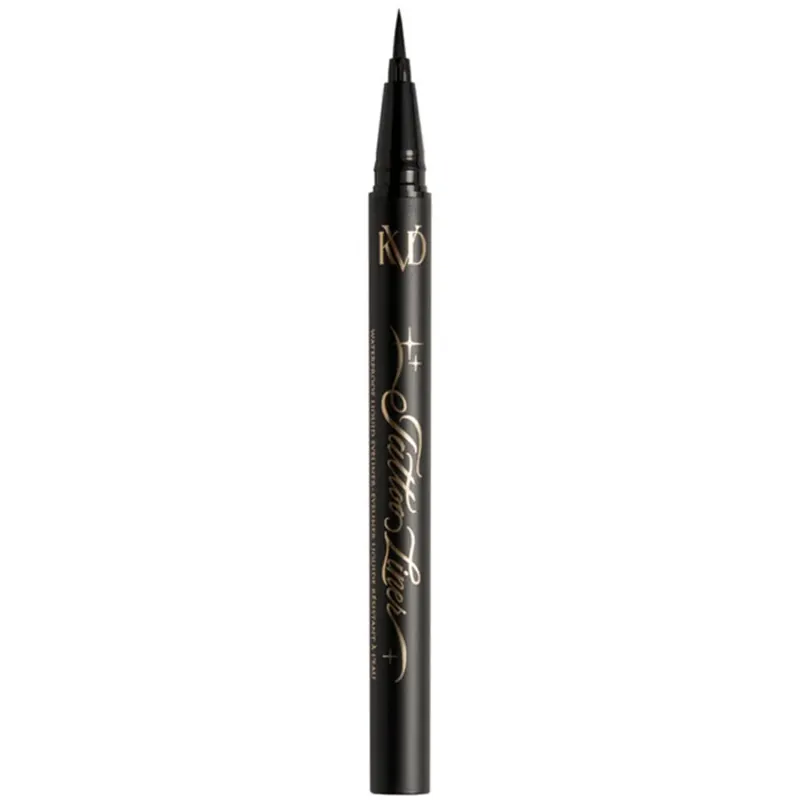 Halpa Hinta KVD BeautyTattoo Liner Waterproof Liquid EyelinerTrooper Black