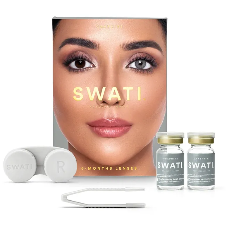Erikoistarjous SWATI CosmeticsGraphite6-Month 2 pcs