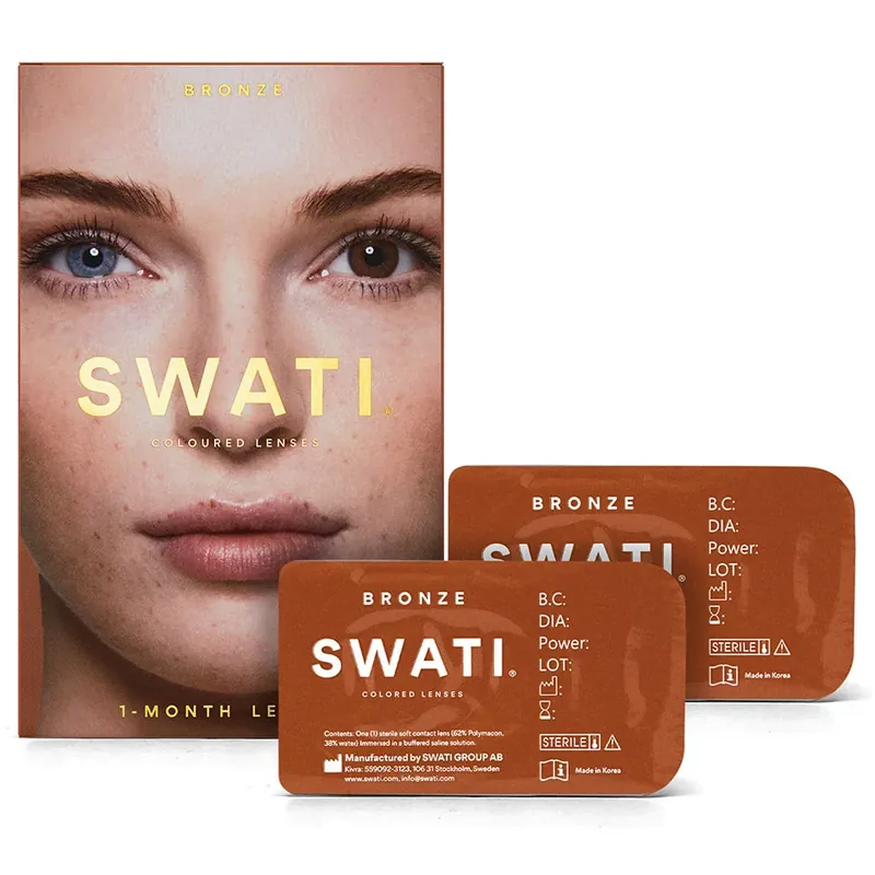 Osta Nyt SWATI CosmeticsBronze1 Month 2 pcs