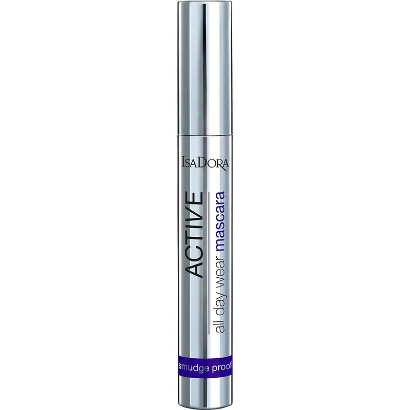 Alennettu Hinta IsaDoraActive All Day Wear MascaraDeep Black 12 ml