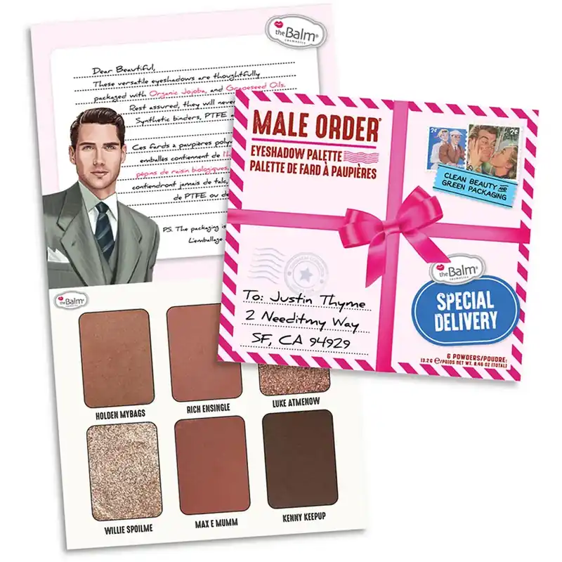 the BalmMale Order - Special Delivery Eyeshadow Palette 13,2 g Viikonlopputarjous