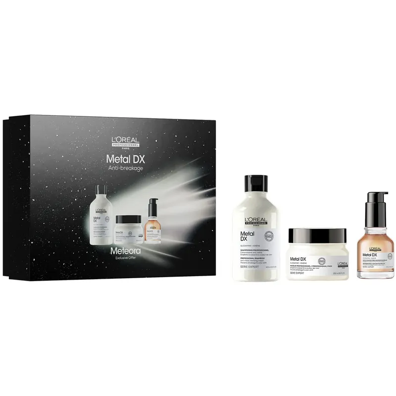 L‘Oréal ProfessionnelMetal DX Trio Gift Set 2025 1 pcs Osta Nyt