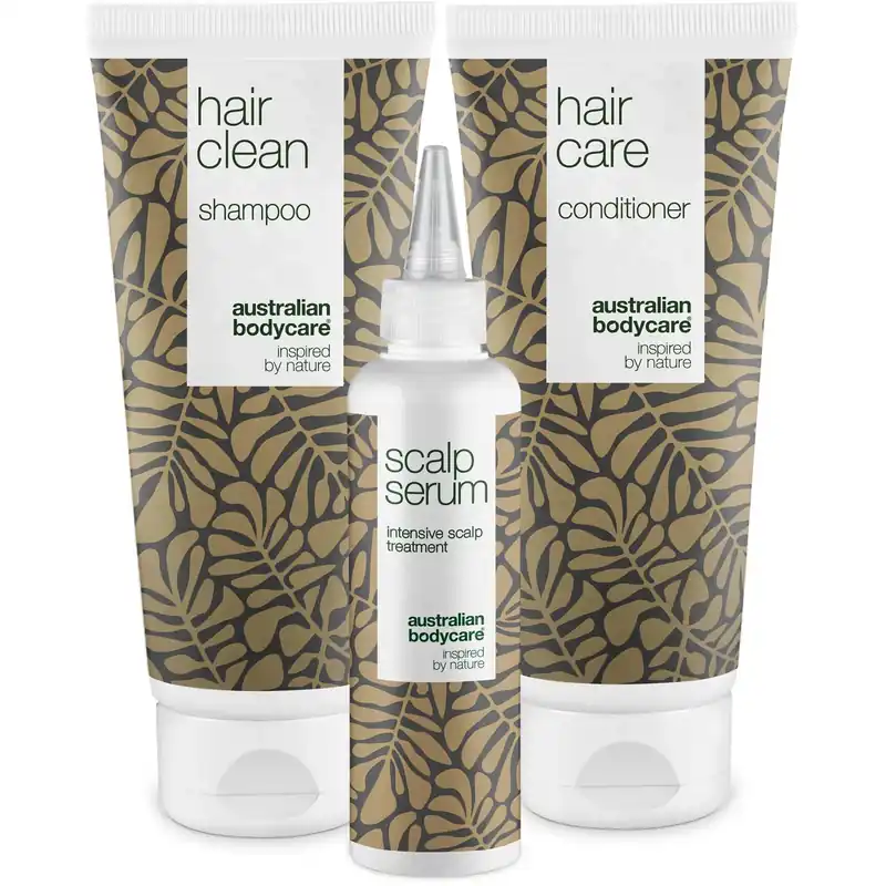 Australian Bodycare3 Hair ProductsScalp Serum, Hair Clean Shampoo & Hair Care Conditioner 550 ml Osta Tänään