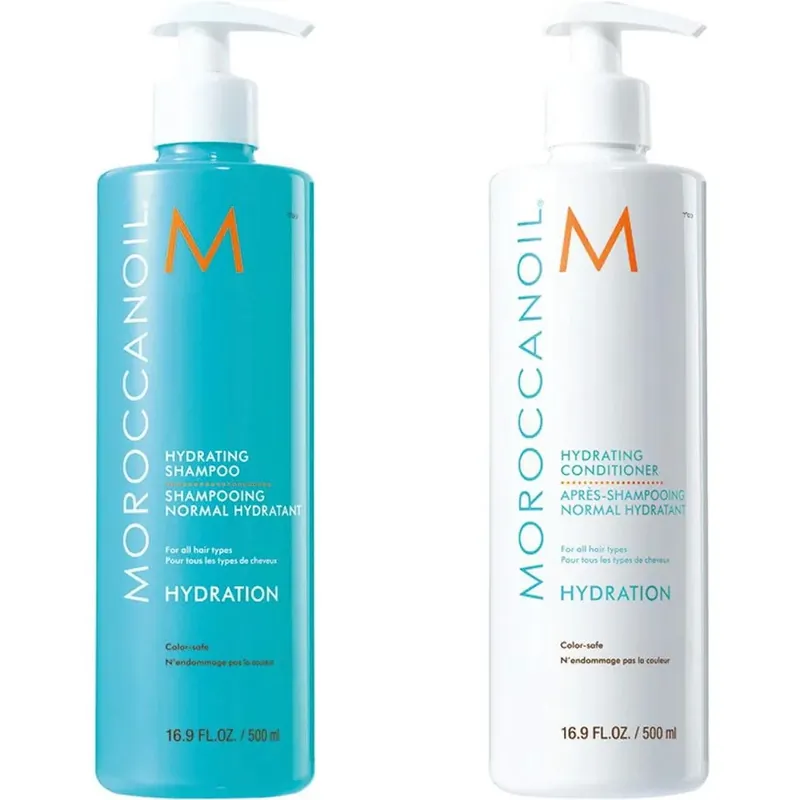 Tukkuhinta MoroccanoilDuo Hydration Schampoo + Conditioner500 ml + 500 ml 1015 ml