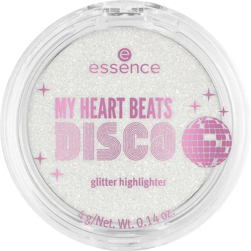 Nopea Toimitus essenceMY HEART BEATS DISCO Glitter Highlighter 4 g