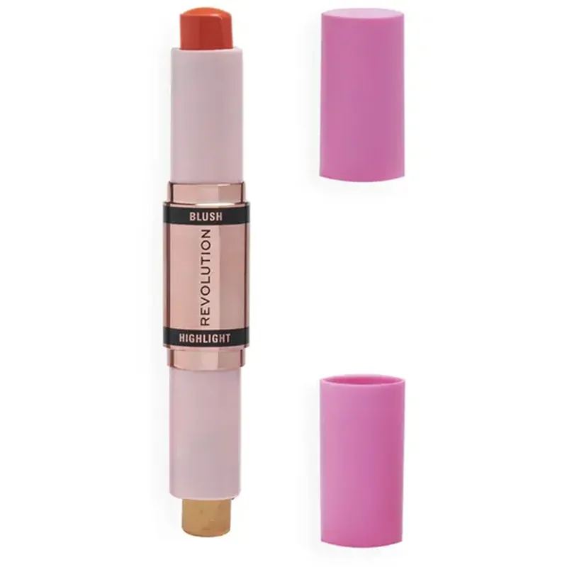Makeup RevolutionBlush & Highlight StickCoral Dew 8,6 g Sertifioitu