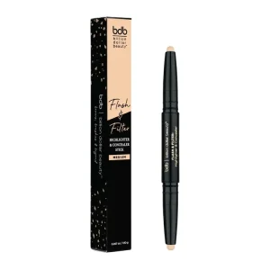 Suoraan Valmistajalta Billion Dollar BeautyFlash and Filter Highlighter & ConcealerMedium 1.9 g