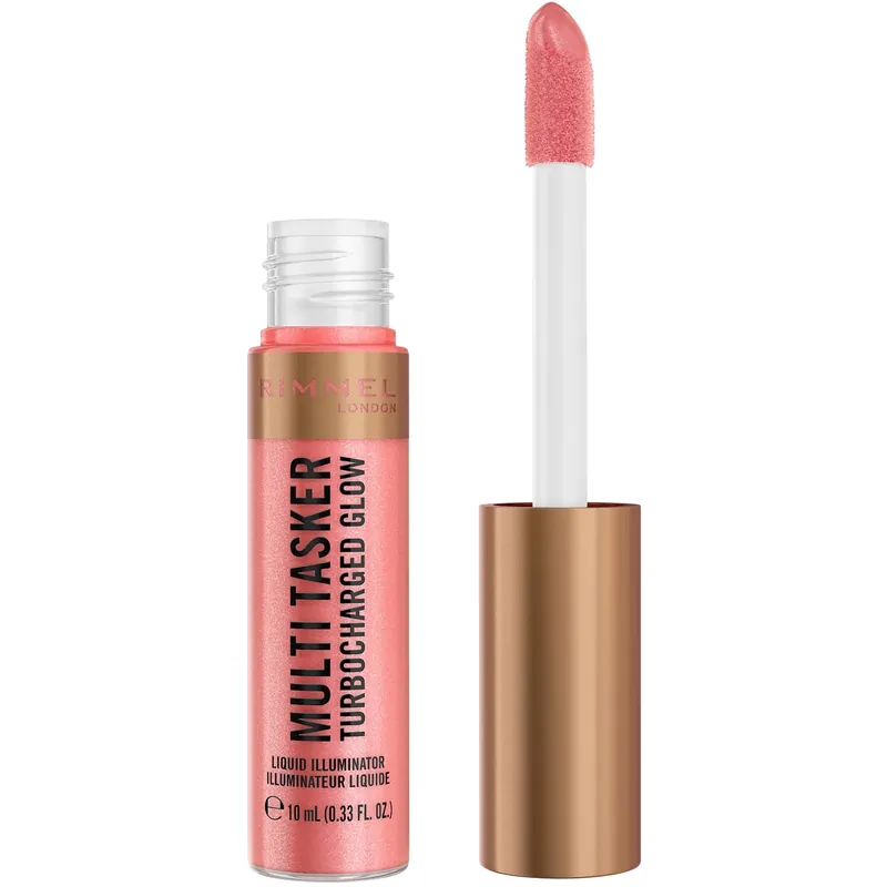 Rimmel LondonTurbocharged Glow 002 Rosy Rebel 10 ml2 Rosy Rebel 10 ml Kuuma Tarjous