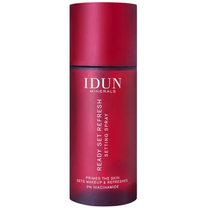 Erikoistarjous IDUN MineralsReady Set Refresh Setting Spray Travel Size 50 ml