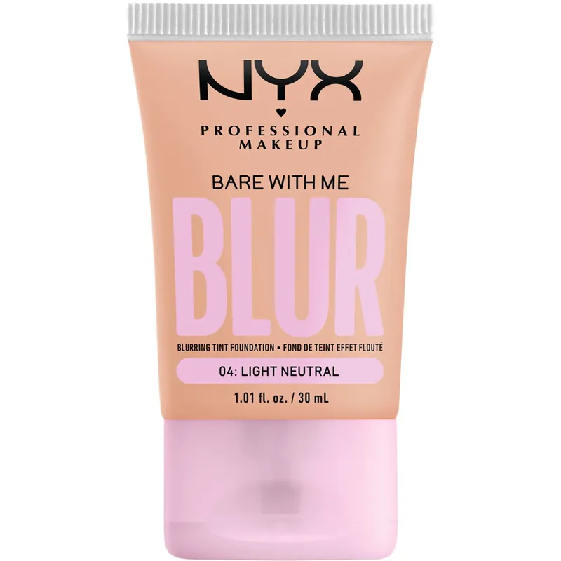 Kuuma Tarjous NYX Professional MakeupBare With Me Blur Tint Foundation04 Light Neutral 30 ml