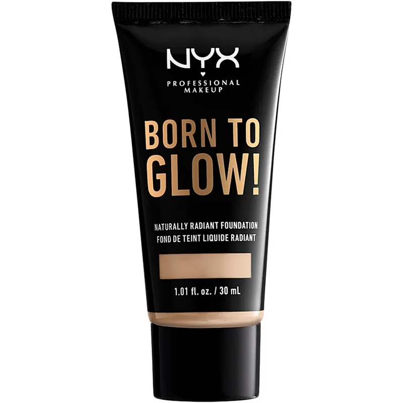 Alkuperäinen NYX Professional MakeupBorn To Glow Naturally Radiant FoundationAlabaster 30 ml