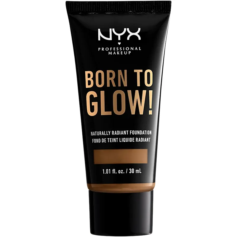 Loppuunmyynti NYX Professional MakeupBorn To Glow Naturally Radiant FoundationSienna 30 ml