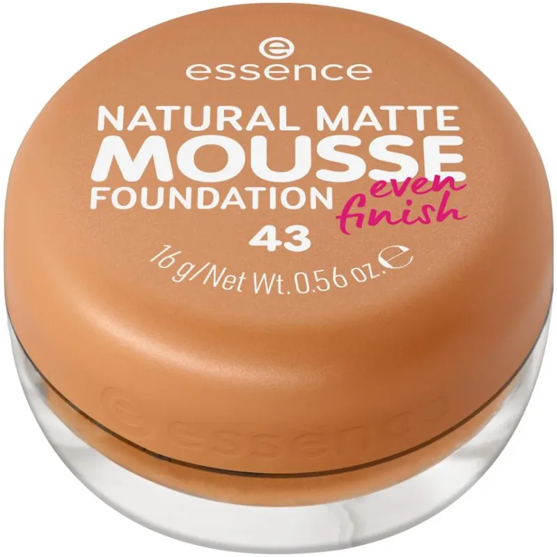 Alennettu Hinta essenceNatural Matte Mousse Foundation43 16 g