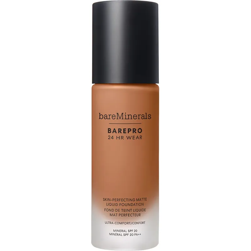 bareMineralsBarePro 24H Matte Liquid Foundation Medium DeepMedium Deep 45 Neutral 30 ml Tarjous