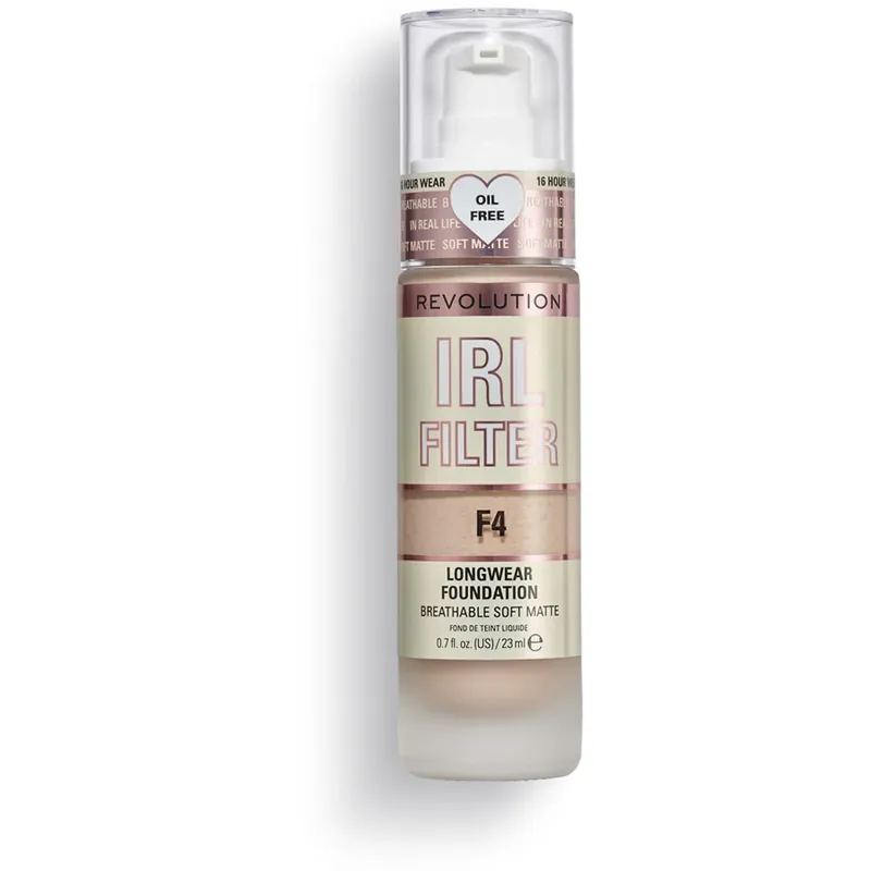 Päivän Tarjous Makeup RevolutionIRL Filter Longwear FoundationF4 23 ml