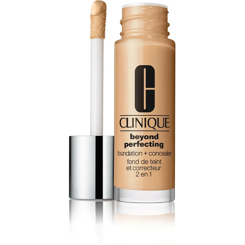 Turvallinen Maksu CliniqueBeyond Perfecting Foundation + ConcealerCN 32 Buttermilk 30 ml