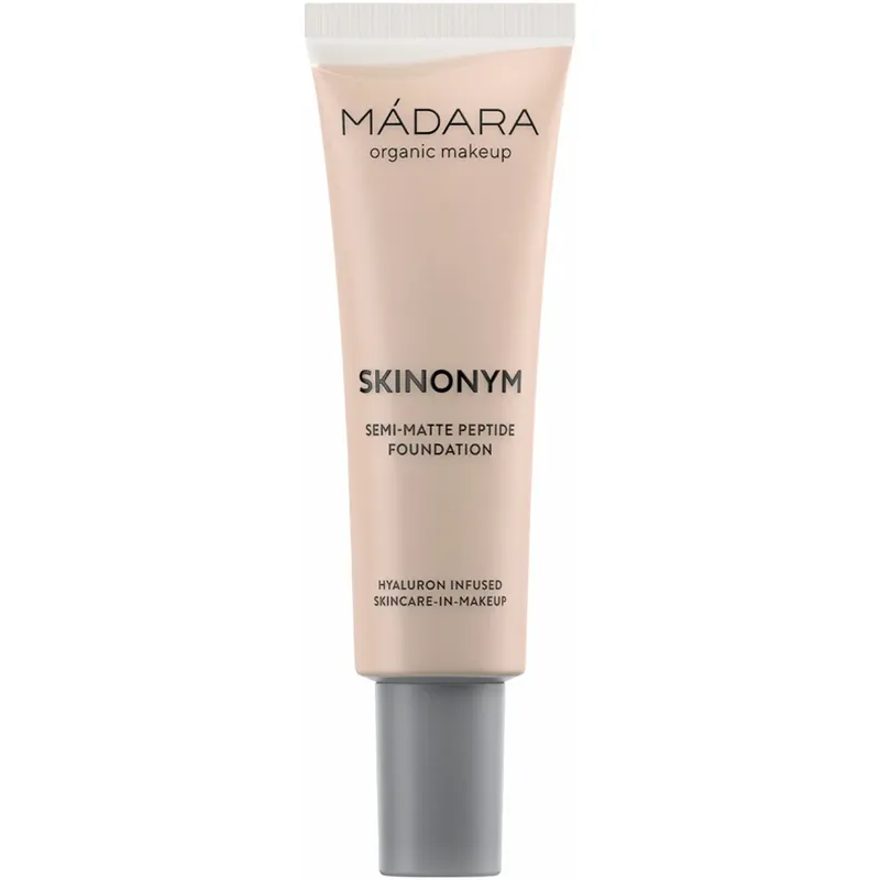 Uutuus MÁDARASkinonym Semi-Matte Peptide Foundation 20 Ivory 30 ml